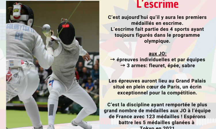 MSS ACTIVITESANTE Jeux olympiques Paris 2024 - Info du jour